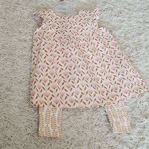 2T gingerlilly girls tunic and leggings